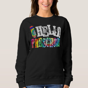 Sudadera Hola, Chicas De Tie Tye De Preescolar A Los Niños 