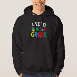 Sudadera Hola Cuarto Grado Cute 4º Grado 3