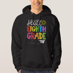 Sudadera Hola Diversión de Octavo Grado 8º De Vuelta A La E