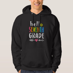 Sudadera Hola Equipo de Séptimo Grado Séptimo Grado De vue