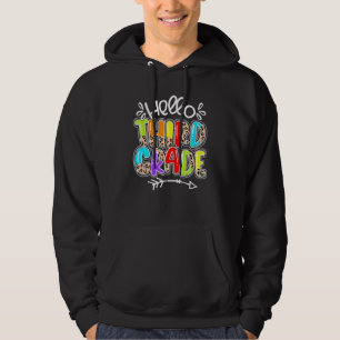 Sudadera Hola, equipo de tercer grado, profesor de tercer g