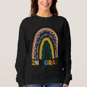 Sudadera Hola escuadrón de 2do grado Mi primer día de segun