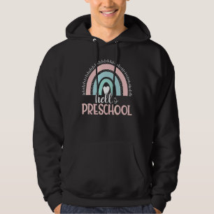 Sudadera Hola Estudiante De Preescolar De Vuelta A La Escue