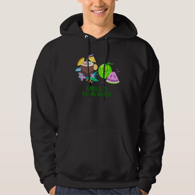 Sudadera Hola Gnomo de Verano (Anverso)