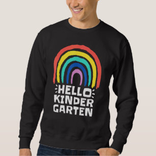 Sudadera Hola Kindergarten Adiós profesor de preescolar est