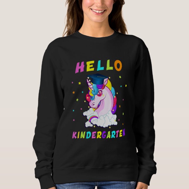 Sudadera Hola Kindergarten Magical Unicorn 1 (Anverso)
