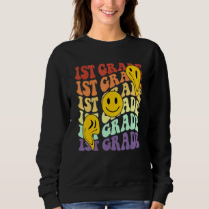 Sudadera Hola maestro de primer grado de 1er grado de vuelt