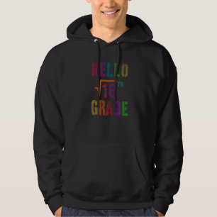 Sudadera Hola Matemáticas 4to Grado Raíz Cuadrada 16 Estudi
