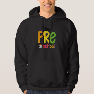 Sudadera Hola Preescolar De vuelta a la escuela Maestro Pri