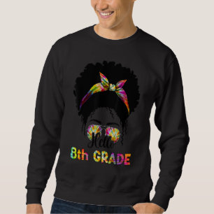 Sudadera Hola, Profesor De Bun Afro De Grado 8 De Vuelta A