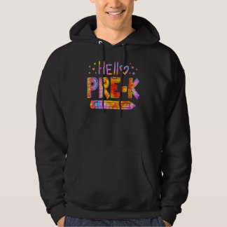 Sudadera Hola Profesores De Predicación K Niños De Vuelta A