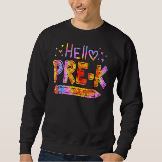 Sudadera Hola Profesores De Predicación K Niños De Vuelta A