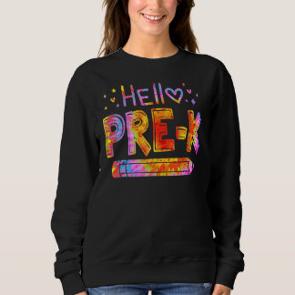 Sudadera Hola Profesores De Predicación K Niños De Vuelta A