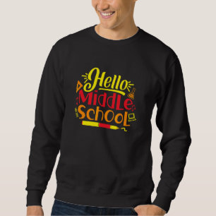 Sudadera Hola Profesores de Secundaria Junior Highschool St