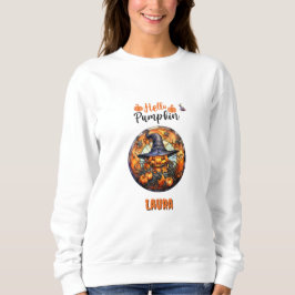 Sudadera Hola Scary Hallowe'en Pumpkin