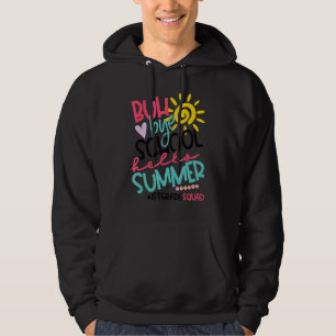 Sudadera Hola Summer Happy Último Día De La Escuela Adiós P