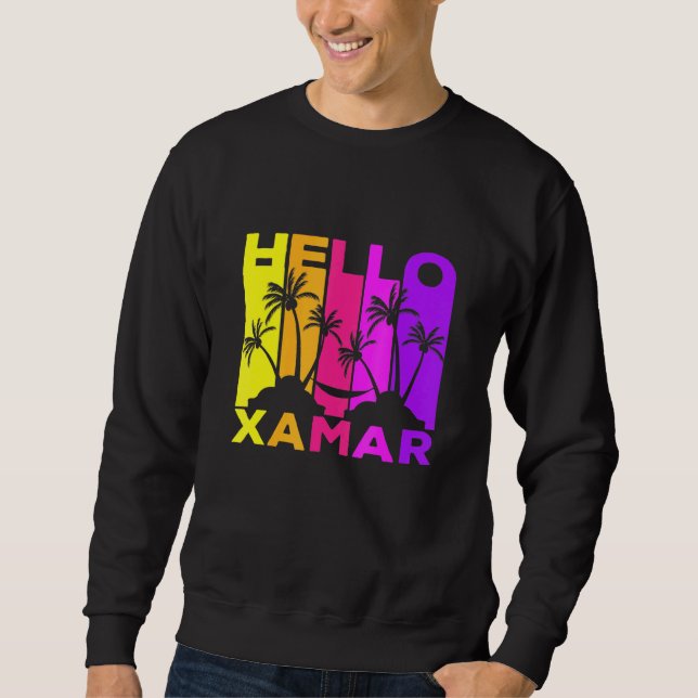 Sudadera Hola Xamar (Anverso)