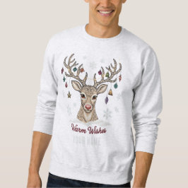 Sudadera Holiday Spirit, Deer Edition