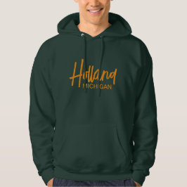 Sudadera Holland Michigan Printed Hoodie