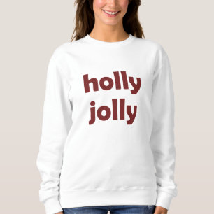 Sudadera Holly Jolly Navidades Santa Claus Gift