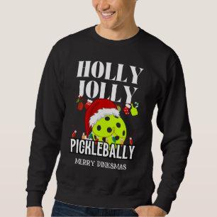 Sudadera HOLLY JOLLY PICKLEBALLY Navidad