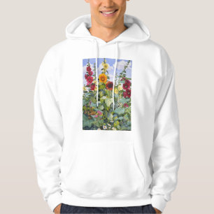 Sudadera Hollyhocks y girasoles 2005