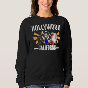 Sudadera Hollywood Califonia Estadounidense Vacaciones Viaj