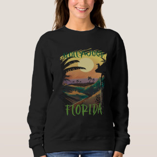 Sudadera Hollywood Palm trees Florida Vacation Beach Ocean