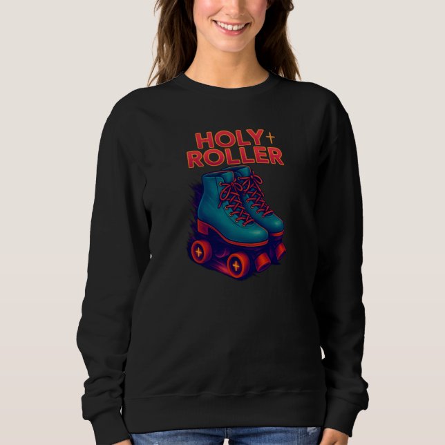 Sudadera Holy Roller Skates - Christian (Anverso)