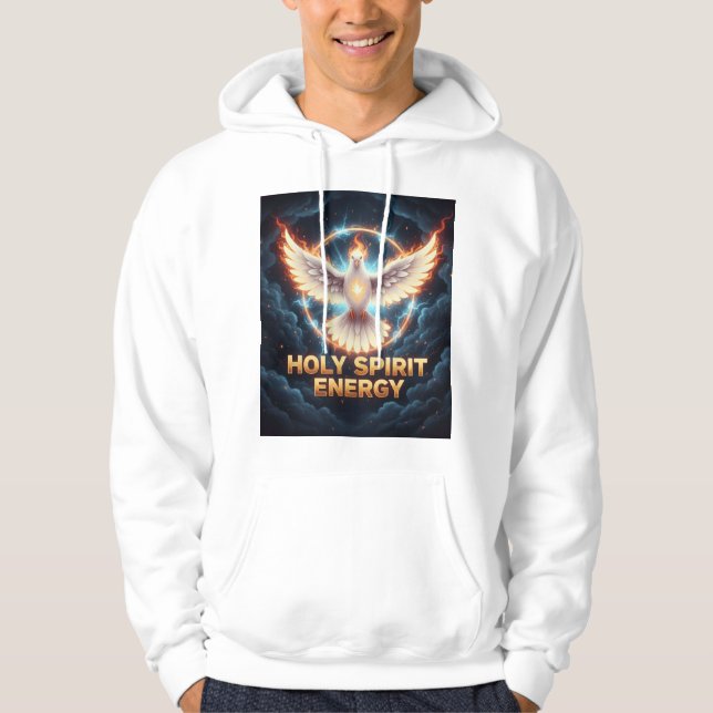 Sudadera  Holy Spirit Energy Christian Men’s T-Shirt  (Anverso)