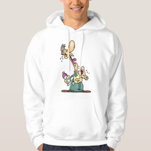 Sudadera Hombre Agarrando A Un Bebé Llorando