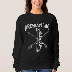 Sudadera Hombre Arqueando Papá Para Un Padre Con Arco