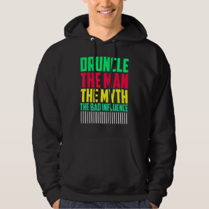 Sudadera Hombre borracho Hombre Mito Influencia Mal Tío