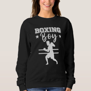 Sudadera Hombre Boxeador Guantes Coinciden Marcial