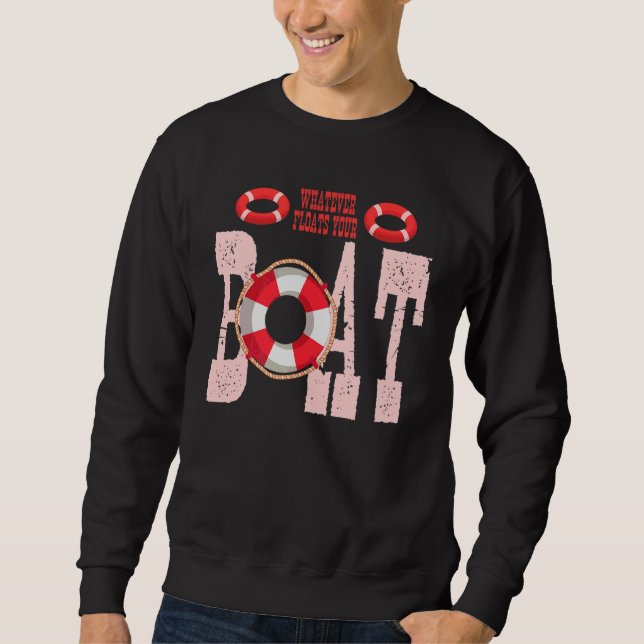 Sudadera Hombre Capitán de Barcos Hombre de Barco Lo Que Se (Anverso)
