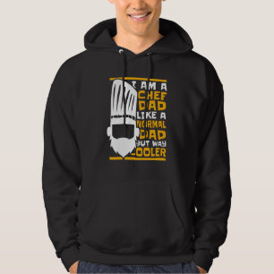 Sudadera Hombre Chef Papá Mucho Más Genial Chef De Cuisine
