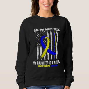 Sudadera Hombre con Síndrome de Down Conciencia Papá Hija G