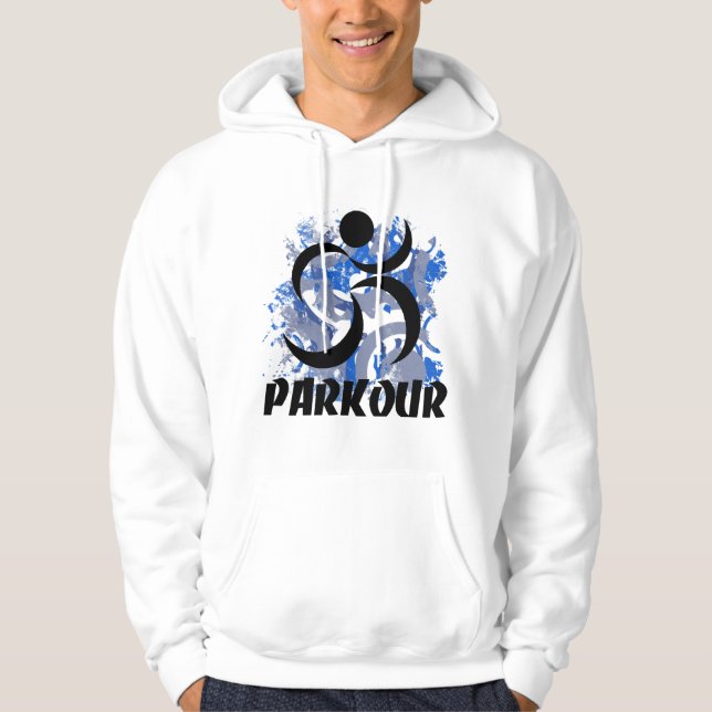 Sudadera Hombre corriente Parkour (Anverso)