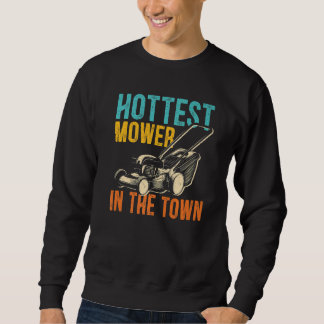 Sudadera Hombre Cortadora De Césped Más Caliente De La Ciud