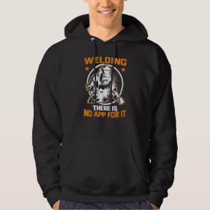 Sudadera Hombre De Arte metalizado Meme Welle No Hay Aplica