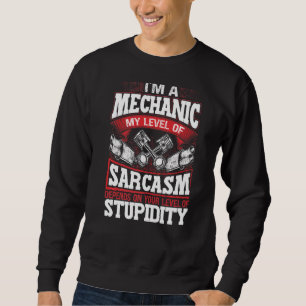 Sudadera Hombre de coche mecánico soy mecánico