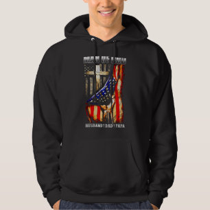 Sudadera Hombre De Dios Esposo Papá Papá Padre Americano Pa