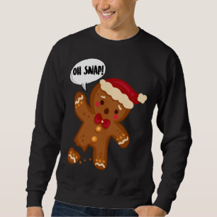 Sudadera ¡Hombre De Gingerrepan! Navidades divertidos
