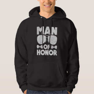 Sudadera Hombre de Honor Mejor Amigo Boda Ducha Nupcial Nov