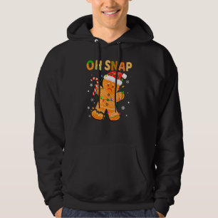 Sudadera Hombre de Jengibre Oh Snap Disfraz de Galleta de N
