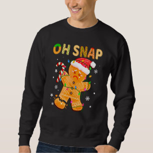 Sudadera Hombre de Jengibre Oh Snap Divertida Familia Horne