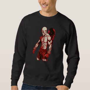 Sudadera Hombre de MMA luchador de jaula boxeo de lucha lib