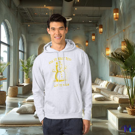 Sudadera Hombre de nieve vintage - Oro retro semitono