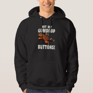 Sudadera Hombre de pan de jengibre Navidad Cocina, no mi Gu