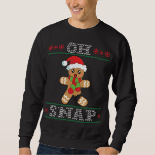 Sudadera Hombre de pan de jengibre Oh Navidades de chapa su